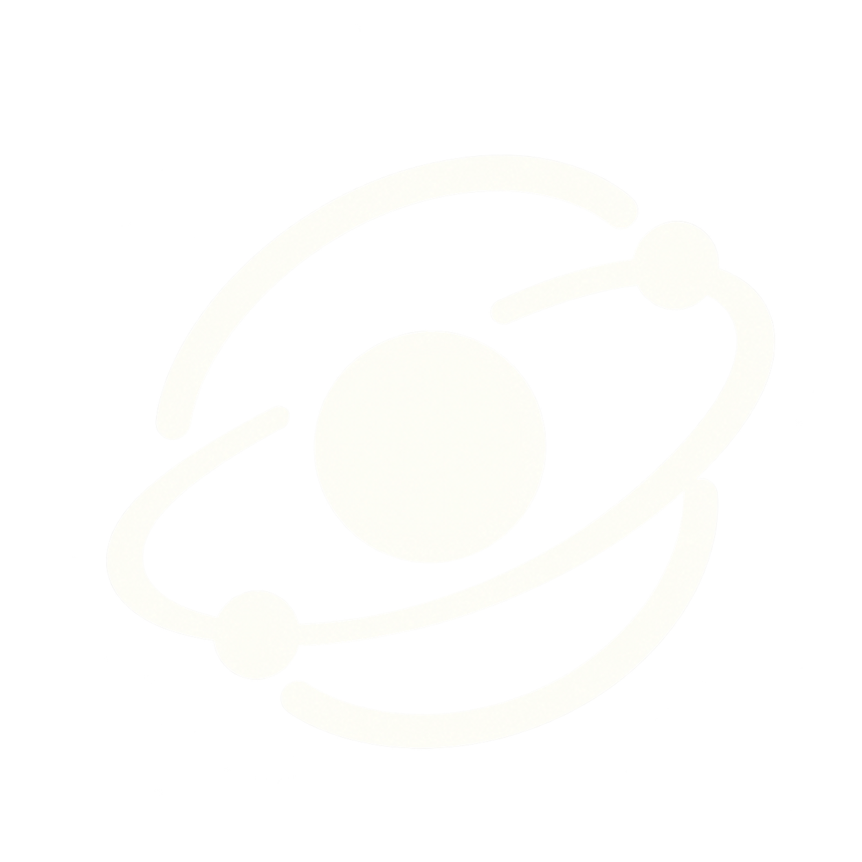 GRVTY orbital atom logo